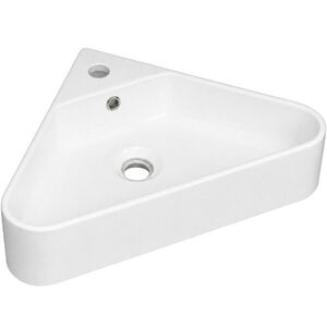 CERANO Umývátko keramické Ava závěsné rohové bílá lesklá 56x42, 5 CER-680378 obraz