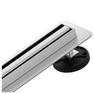 CERANO Sprchový odtokový žlab Slim, sifon otočný 360° nerez DN40 104 CER-414860 obraz