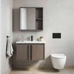 REA Sada koupelnového nábytku s umyvadlem Gama T25023 KJM 60CM REA-M0205 obraz