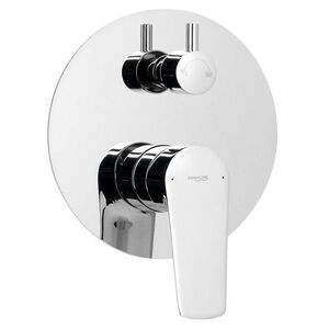 AQUALINE LOTTA podomítková sprchová baterie, 2 výstupy, otočný přepínač, chrom LT745 obraz