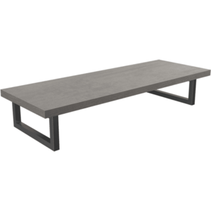 CERANO Deska pod umyvadlo Navira Pro + 2 konzole pod desku betonově šedá 80x3, 6x46 CER-606009 obraz