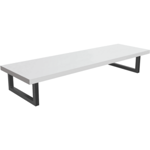 CERANO Deska pod umyvadlo Navira Pro + 2 konzole pod desku bílá matná 100x3, 6x46 CER-606012 obraz