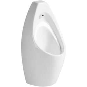CERANO Pisoár závěsný Vector včetně flexi sifonu senzorové splachovaní bílá lesklá 76x37 CER-680506 obraz