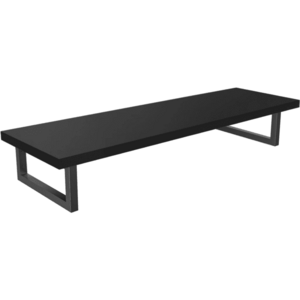 CERANO Deska pod umyvadlo Navira Pro + 2 konzole pod desku černá matná 100x3, 6x46 CER-606024 obraz