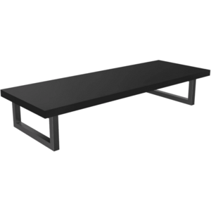 CERANO Deska pod umyvadlo Navira Pro + 2 konzole pod desku černá matná 80x3, 6x46 CER-606033 obraz