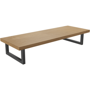 CERANO Deska pod umyvadlo Navira Pro + 2 konzole pod desku dub medový 80x3, 6x46 CER-606045 obraz