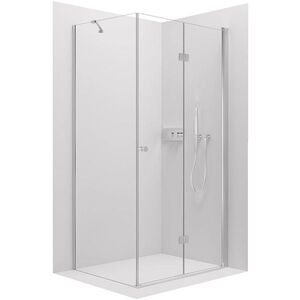 CERANO Sprchový kout Volpe L/P 6 mm chrom, transparentní sklo 80x100x190 zalamovací CER-427198 obraz