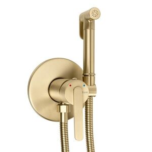 REA Podomítková bidetová baterie Ontario Brush Gold REA-B3902 obraz