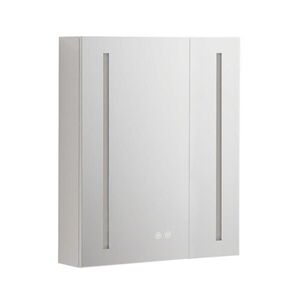 Mereo Koupelnová galerka 60 cm, zrcadlová skříňka, stříbrná CN190 obraz