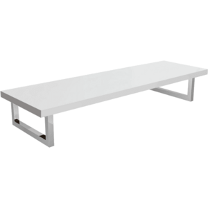 CERANO Deska pod umyvadlo Navira Pro + 2 konzole pod desku bílá matná 100x3, 6x46 CER-606060 obraz