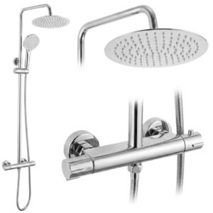 REA Sprchová sada bez výtoku s termostatem Lungo Chrome REA-P6735 obraz