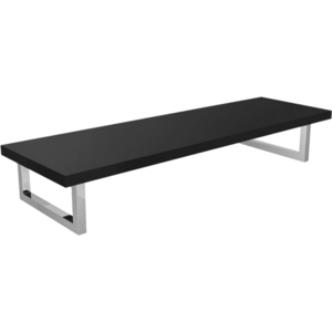 CERANO Deska pod umyvadlo Navira Pro + 2 konzole pod desku černá matná 100x3, 6x46 CER-606072 obraz