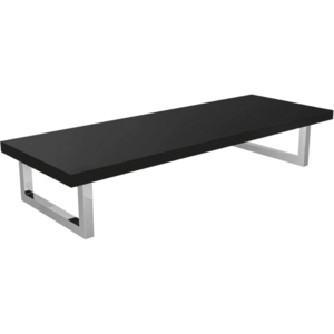 CERANO Deska pod umyvadlo Navira Pro + 2 konzole pod desku černá matná 80x3, 6x46 CER-606081 obraz