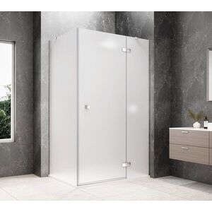 POLYSAN GLOBE CHROME obdélníkový sprchový kout 1100x800, matné sklo, pravé GB1011-3215MRC obraz