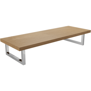 CERANO Deska pod umyvadlo Navira Pro + 2 konzole pod desku dub medový 80x3, 6x46 CER-606093 obraz