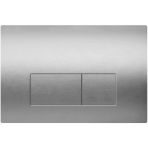 CERANO Ovládací tlačítko splachování Modulo k WC modulu Basic ABS stříbrná CER-670828 obraz