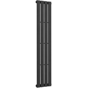 CERANO Koupelnový radiátor Arlen boční připojení 558 W černá matná 1800x300 mm CER-278650 obraz