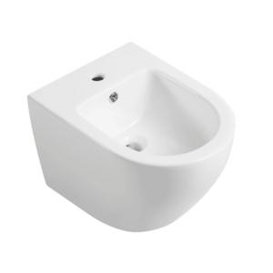 CERANO Bidet závěsný Cesso bílá lesklá 49x36 CER-417395 obraz
