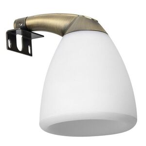 SAPHO CANDELA nástěnné LED svítidlo, 4 W, 83x108x114, IP44, bronz E27175CI-1508 obraz