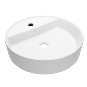 Mereo Umyvadlo na desku bez přepadu, Lota, 450x450x110 mm, kulaté, keramické UC454511C obraz