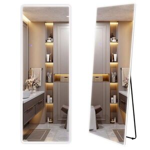 REA Zrcadlo LED Classico 60x170cm White HOM-07055 obraz