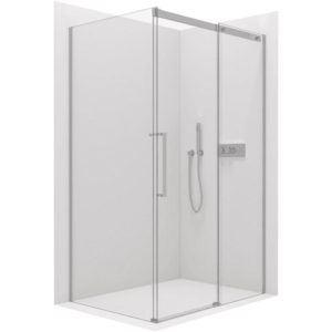 CERANO Sprchový kout Lantono L/P 8 mm Soft-Close chrom, transparentní sklo 170x70x195 posuvný CER-432286 obraz