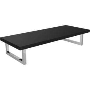 CERANO Deska pod umyvadlo Navira Pro + podpěrná konzole černá matná 70x3, 6x46 CER-6061205 obraz