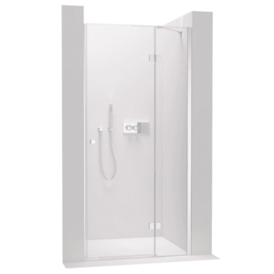 CERANO Sprchové pantové dveře Marino L/P 6 mm chrom, transparentní sklo 90x190 CER-420198 obraz