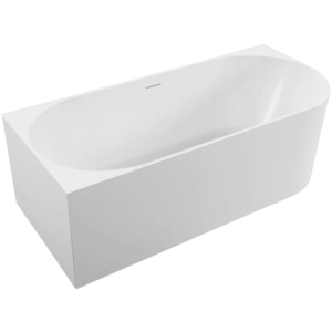 CERANO Vana akrylátová Bianco volně stojící asymetrická levá bílá lesklá 180x80x58 CER-674908 obraz