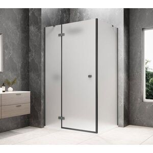 POLYSAN GLOBE GUN METAL obdélníkový sprchový kout 1000x900, matné sklo, levé GB1010-3315MLGM obraz