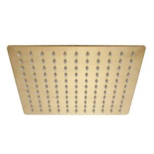 REA Čtvercová hlavová sprcha JS-P015BG 25cm Brush Gold REA-P0611 obraz