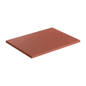 OMNIRES AQUAROCK kompozitní sprchová vanička protiskluzová, 80 x 120 cm, terracotta mat AQUAROCK80-120TE obraz