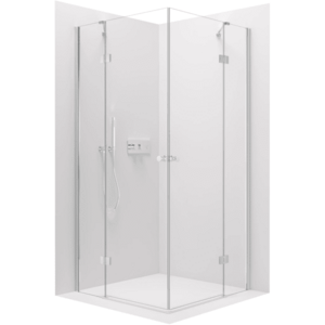 CERANO Sprchový kout Marino Duo L/P 6 mm chrom, transparentní sklo 120x90x190 pantový CER-480232 obraz