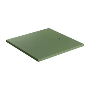 OMNIRES AQUAROCK kompozitní sprchová vanička protiskluzová, 80 x 80 cm, olive mat AQUAROCK80-KOL obraz