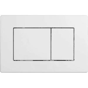 CERANO Ovládací tlačítko splachování Classic k WC modulu Profi ABS bílá CER-476906 obraz