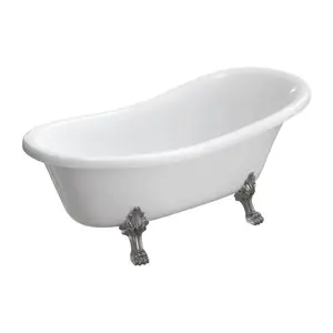OMNIRES ATENA COMFORT M+ volně stojící vana, 168 x 76 cm, bílý lesk ATENA168BP obraz