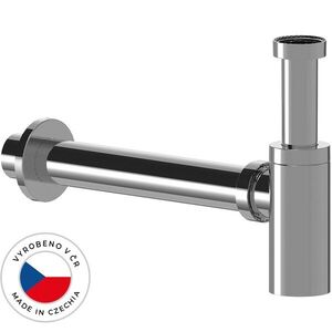 CERANO Sifon umyvadlový 5/4" plast DN40/300mm chrom CER-676702 obraz