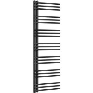 CERANO Koupelnový radiátor Burke L/P asymetrické připojení 50mm 513 W černá matná 1500x500 mm CER-109129 obraz