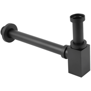 CERANO Sifon umyvadlový 5/4" nerez DN32 mm černá matná CER-677014 obraz