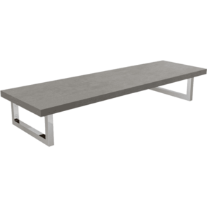 CERANO Deska pod umyvadlo Navira Pro + 2 konzole pod desku betonově šedá 100x3, 6x46 CER-606240 obraz
