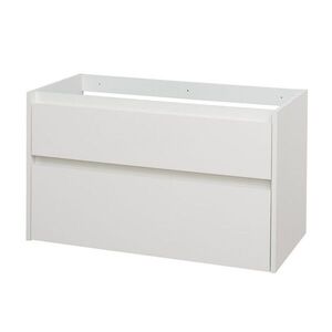 Mereo Opto, koupelnová skříňka 100 cm, bílá CN912SN obraz