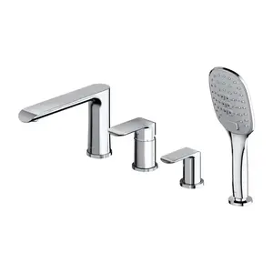 OMNIRES SACRAMENTO vanová 4otvorová baterie, chrom lesk SC2332XCR obraz
