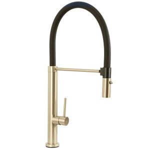 REA Kuchyňská baterie Viera gold brush REA-B4852 obraz