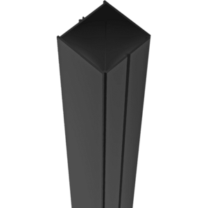 CERANO Rozšiřovací profil pro boční stěnu Porte, Santoro, Lantono L/P černá 15 mm CER-668815 obraz