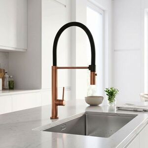REA Kuchyňská baterie Viera copper brush REA-B4854 obraz