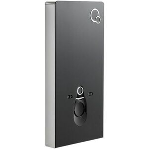 CERANO Splachovací modul pro WC závěsné předstěnová instalace černá matná 48, 3x100 CER-654037 obraz
