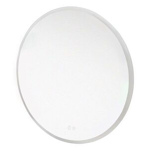 Mereo Zrcadlo kulaté pr. 70 cm, LED osvětlení a odmlžování, okraj pískovaný CN166 obraz