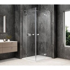 POLYSAN GLOBE CHROME obdélníkový sprchový kout 1200x900, rohový vstup, čiré sklo GB5290C obraz