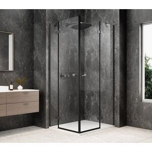 POLYSAN GLOBE GUN METAL obdélníkový sprchový kout 1200x900, rohový vstup, čiré sklo GB5290GM obraz