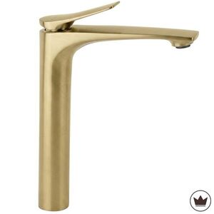REA Umyvadlová baterie PREMIUM Vision Brush Gold vysoká REA-B6731 obraz